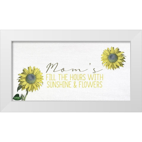 Moms Fill White Modern Wood Framed Art Print by Allen, Kimberly