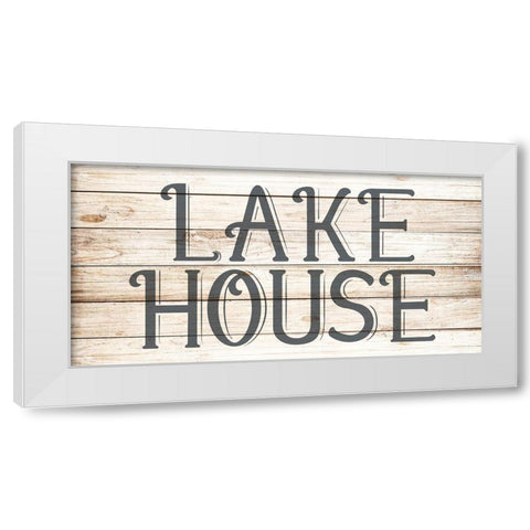 Lake House 4 White Modern Wood Framed Art Print by Allen, Kimberly