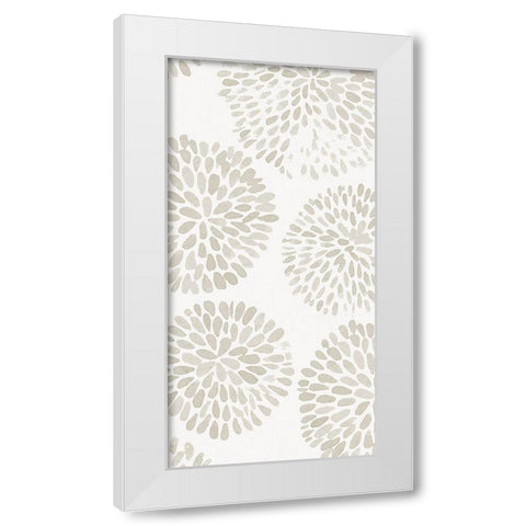 Juniper 2 White Modern Wood Framed Art Print by Allen, Kimberly