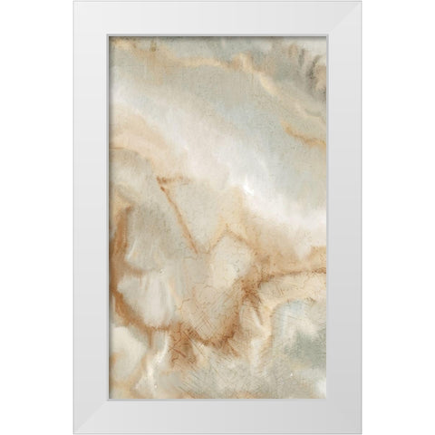 Neutral Stream 2 White Modern Wood Framed Art Print by Allen, Kimberly