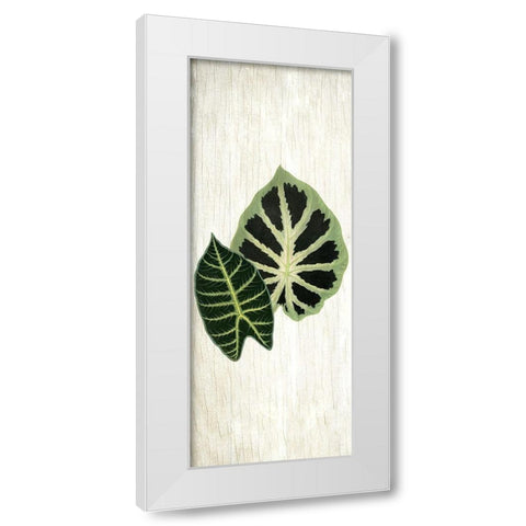 Botanical Greens 2 White Modern Wood Framed Art Print by Allen, Kimberly