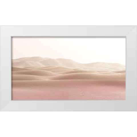 Desert Sands White Modern Wood Framed Art Print by Allen, Kimberly