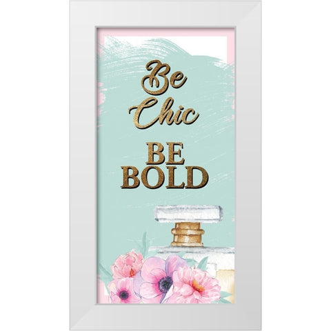 Perfume 2 White Modern Wood Framed Art Print by Allen, Kimberly