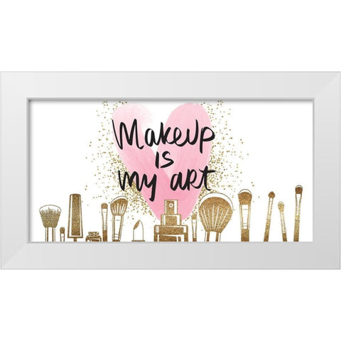 But First 3 White Modern Wood Framed Art Print by Allen, Kimberly