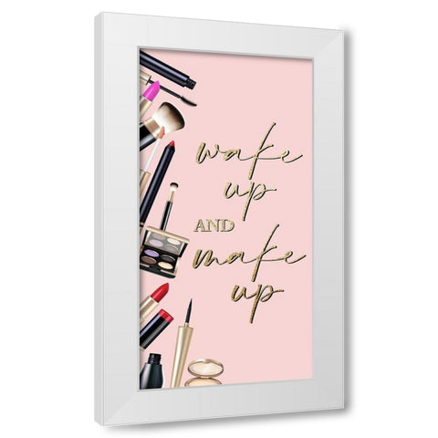 Wake Up White Modern Wood Framed Art Print by Allen, Kimberly