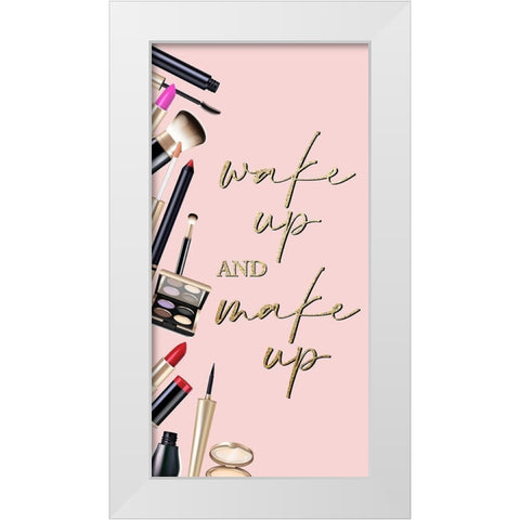 Wake Up White Modern Wood Framed Art Print by Allen, Kimberly