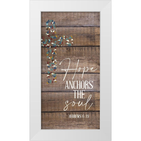 Have Faith 4 White Modern Wood Framed Art Print by Allen, Kimberly