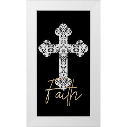 He Restores 1 White Modern Wood Framed Art Print by Allen, Kimberly