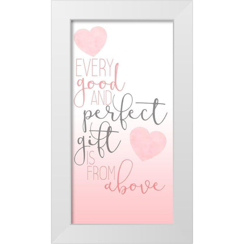 Perfect 1 V2 White Modern Wood Framed Art Print by Allen, Kimberly
