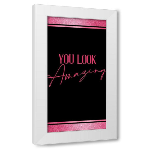 Amazing Beautiful 6 White Modern Wood Framed Art Print by Allen, Kimberly