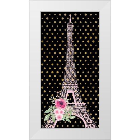 Paris 1 White Modern Wood Framed Art Print by Allen, Kimberly