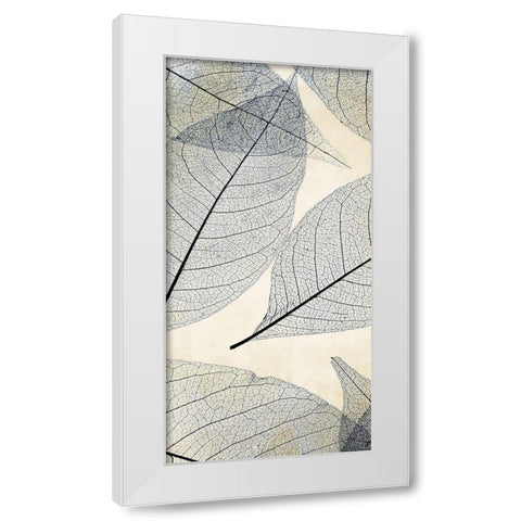 Transparent Leaves 2 White Modern Wood Framed Art Print by Allen, Kimberly