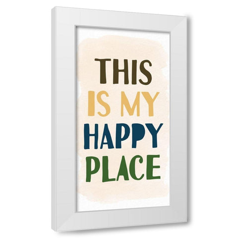 Grow 2 White Modern Wood Framed Art Print by Allen, Kimberly