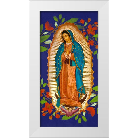 Todas Vuestras 1 White Modern Wood Framed Art Print by Allen, Kimberly