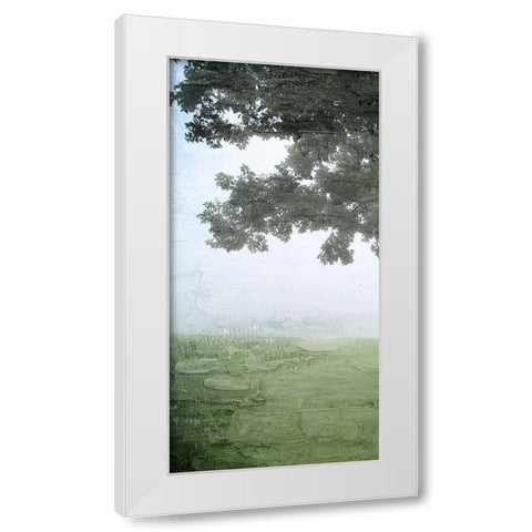 Summer Shades 1 White Modern Wood Framed Art Print by Allen, Kimberly