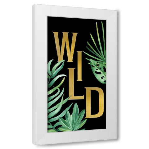 Wild 1 White Modern Wood Framed Art Print by Allen, Kimberly