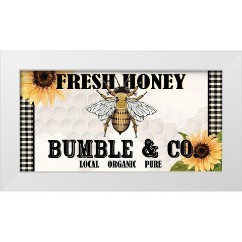 Fresh Honey White Modern Wood Framed Art Print by Allen, Kimberly