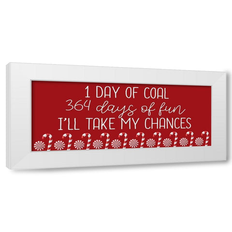 One Day White Modern Wood Framed Art Print by Allen, Kimberly