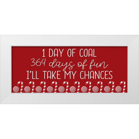 One Day White Modern Wood Framed Art Print by Allen, Kimberly