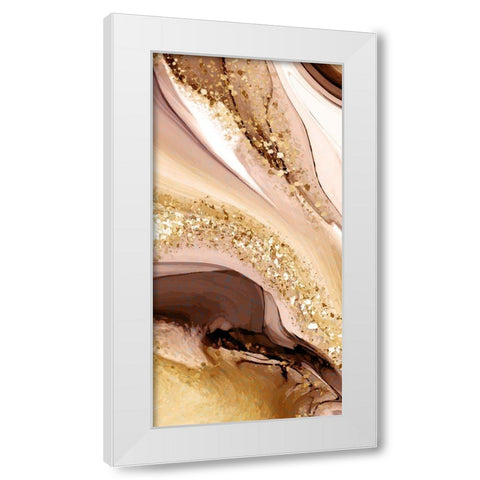 Hello Beauty 1 White Modern Wood Framed Art Print by Allen, Kimberly