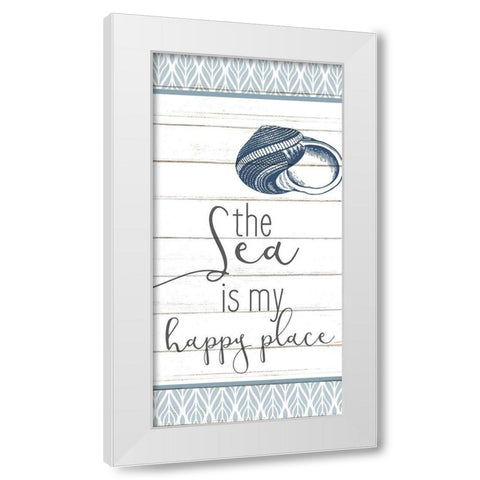 Relax and Sail 6 White Modern Wood Framed Art Print by Allen, Kimberly