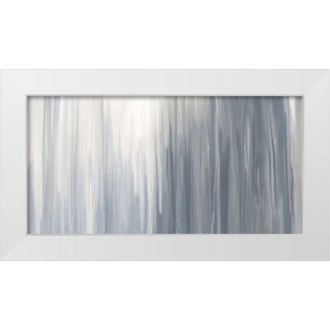 Light And Dark White Modern Wood Framed Art Print by Allen, Kimberly