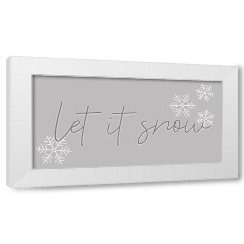 Snow White Modern Wood Framed Art Print by Allen, Kimberly