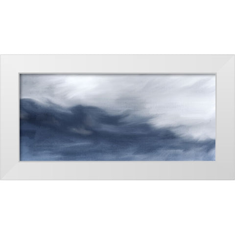 Storm White Modern Wood Framed Art Print by Allen, Kimberly