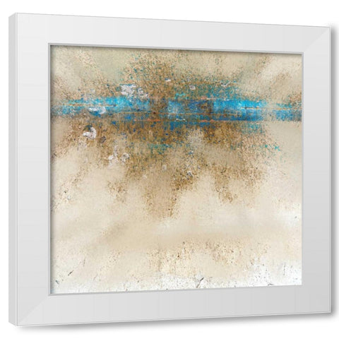 Burst 2 White Modern Wood Framed Art Print by Allen, Kimberly