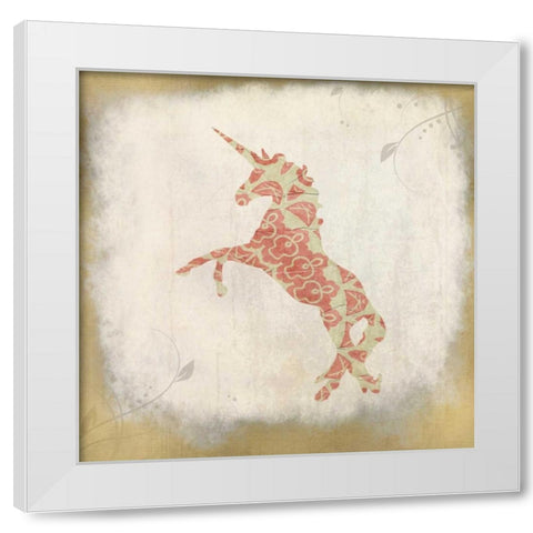 In Pink 2 White Modern Wood Framed Art Print by Allen, Kimberly