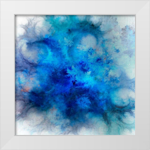Frozen White Modern Wood Framed Art Print by Allen, Kimberly