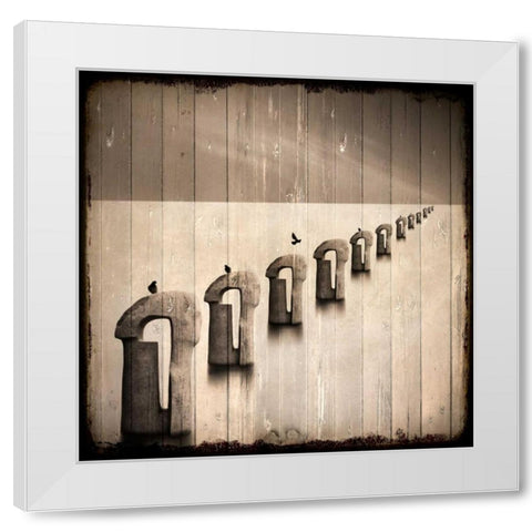 Sea of Fog White Modern Wood Framed Art Print by Allen, Kimberly