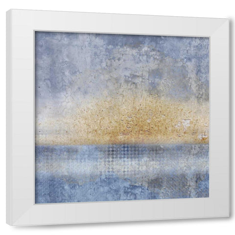 In Blue 1 White Modern Wood Framed Art Print by Allen, Kimberly