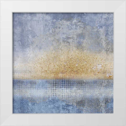 In Blue 1 White Modern Wood Framed Art Print by Allen, Kimberly