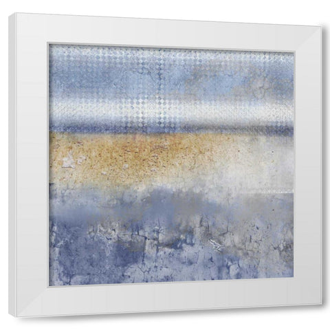 In Blue 2 White Modern Wood Framed Art Print by Allen, Kimberly