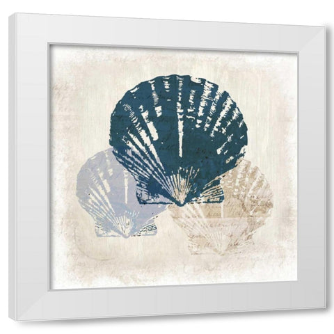 Shell Coast Vision White Modern Wood Framed Art Print by Allen, Kimberly