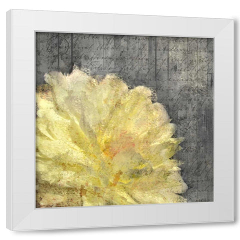 In Nature Yellow White Modern Wood Framed Art Print by Allen, Kimberly