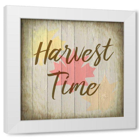 Harvest Time White Modern Wood Framed Art Print by Allen, Kimberly