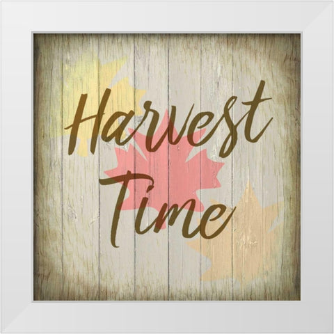 Harvest Time White Modern Wood Framed Art Print by Allen, Kimberly
