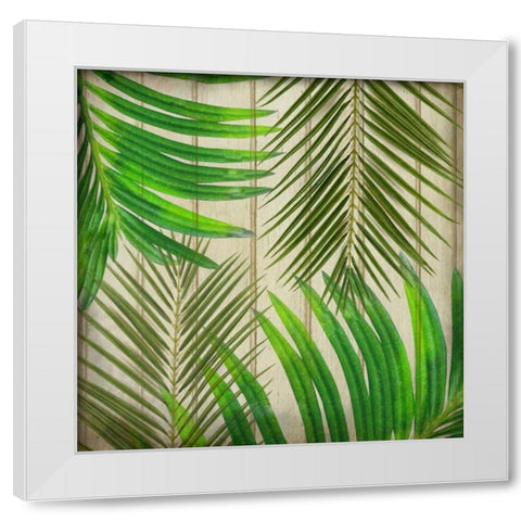 Tropic Day 2 White Modern Wood Framed Art Print by Allen, Kimberly