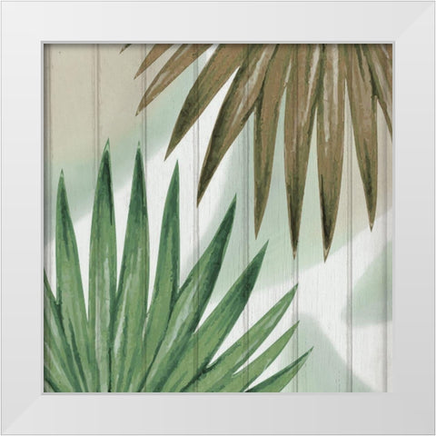 Tropics 2 White Modern Wood Framed Art Print by Kimberly, Allen