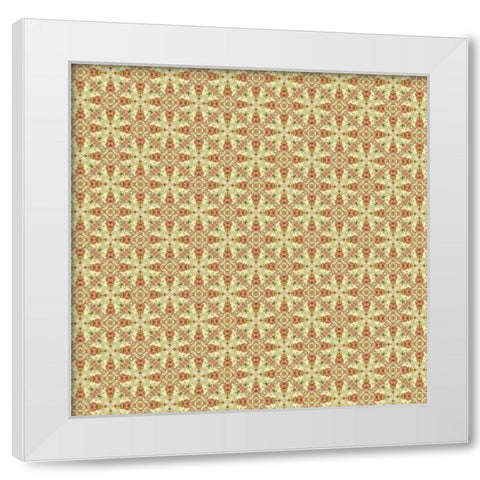 Lets Travel Pattern 2 White Modern Wood Framed Art Print by Allen, Kimberly