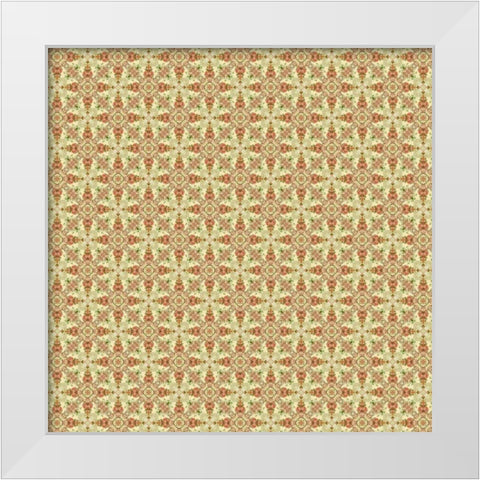 Lets Travel Pattern 2 White Modern Wood Framed Art Print by Allen, Kimberly