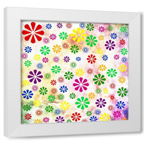 Spring Day White Modern Wood Framed Art Print by Allen, Kimberly