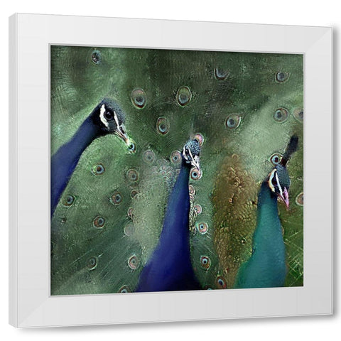 Royal 1 White Modern Wood Framed Art Print by Kimberly, Allen