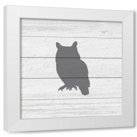 My Forest 2 White Modern Wood Framed Art Print by Kimberly, Allen