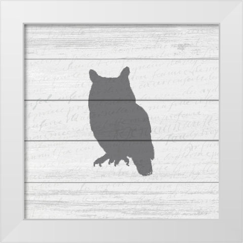 My Forest 2 White Modern Wood Framed Art Print by Kimberly, Allen