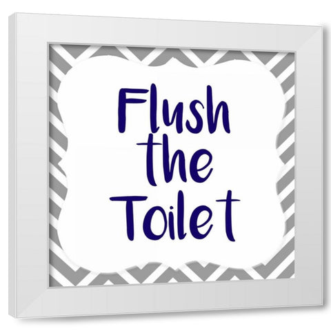 Flush White Modern Wood Framed Art Print by Allen, Kimberly