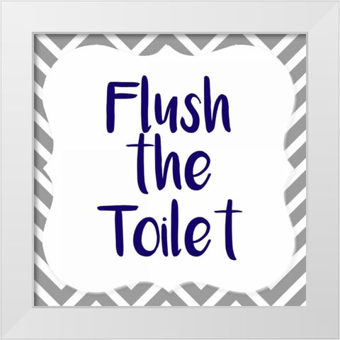 Flush White Modern Wood Framed Art Print by Allen, Kimberly