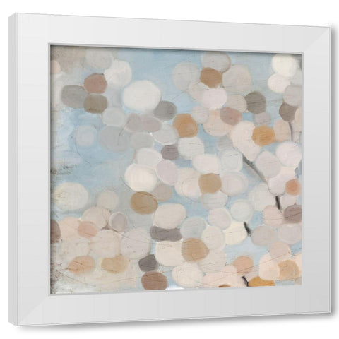 Happy Dance 1 White Modern Wood Framed Art Print by Kimberly, Allen